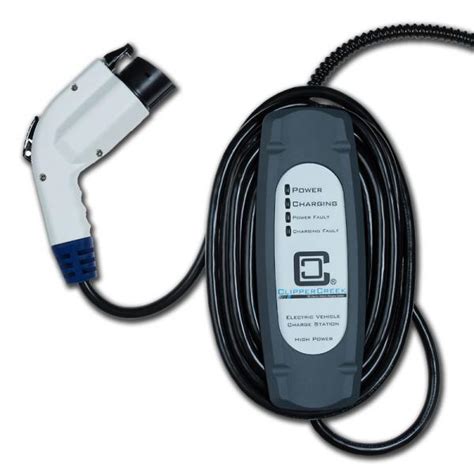 ClipperCreek LCS-20, 240V, 16 Amp, Level 2 EV Charging Station, Hardwired, 25 Ft Cable, Safety Certified, Made in America. . Clipper creek replacement cable